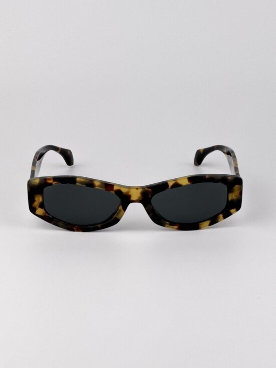 Versace Sunglasses – Brown Yellow Havana Oval Grey Women VE4487 777/87 main image 8